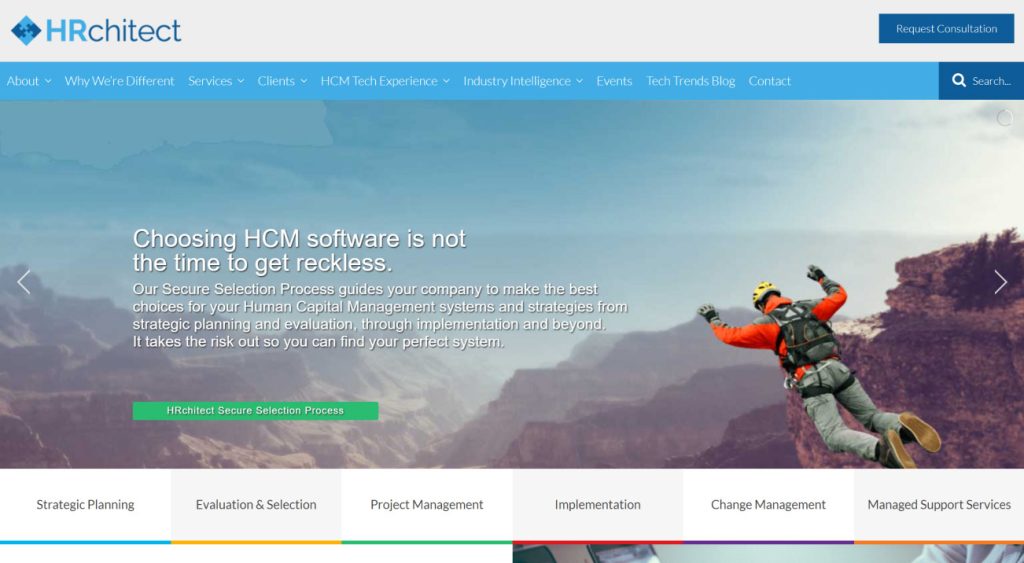 HRchitect homepage